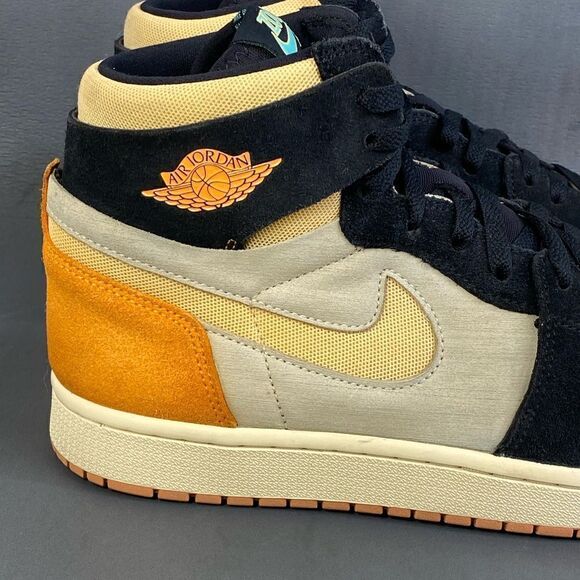 Nike Jordan 1 High Zoom Air CMFT 2 Muslin Vivid Orange sneaker shoes mens 11 main image 10